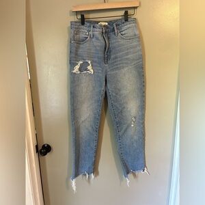 Madewell Classic straight Jean size 27